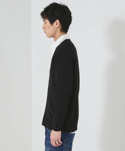 ABAHOUSE（アバハウス） カーディガン 「シルクブレンド」ベーシック V