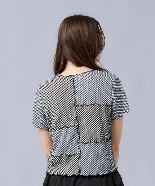 MILKFED. tシャツ LETTUCE EDGE TOP レディース : ZOZOTOWN