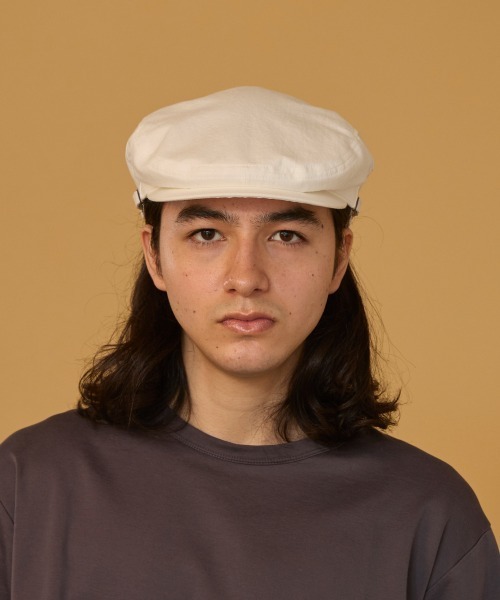 arth（アース） 帽子 ベレー帽 arth LEATHER COMBI HUNTING / アース