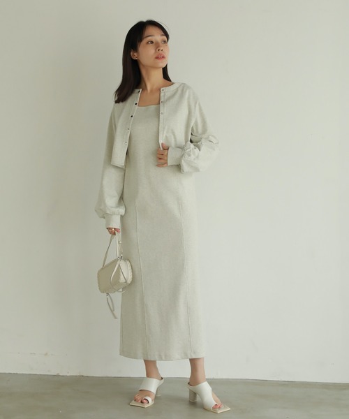 【未使用】現行品 ワンピース　カーディガン セット110 ワンピース 「カーディガン付き」セットワンピース : ZOZOTOWN