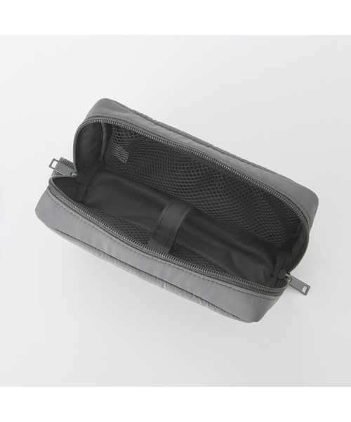 無印良品（MUJI） ポーチ ポリエステルガジェットポーチ 約幅20×高さ