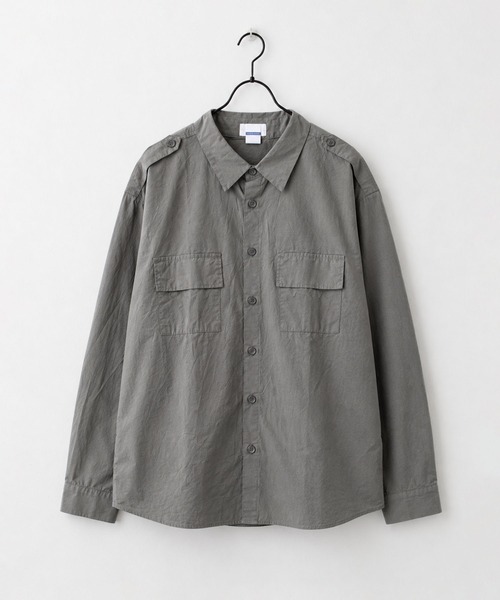 CALIFORNIA OUTFITTERS シャツ 2-7B40 オーバーサイズ ミリタリー