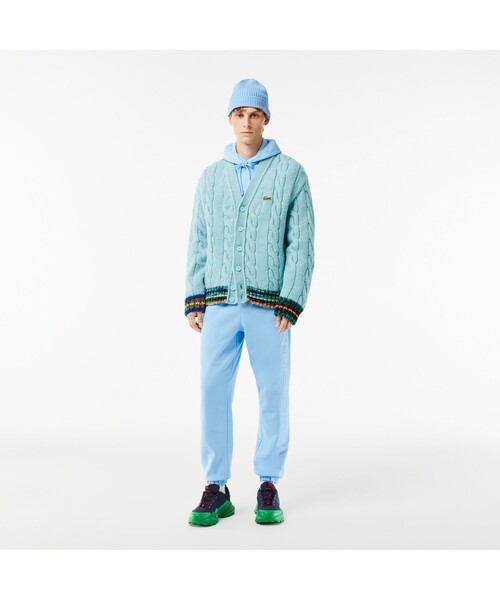 LACOSTE（ラコステ） パーカー オーバーサイズワニロゴステッチ