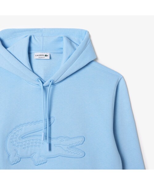LACOSTE（ラコステ） パーカー オーバーサイズワニロゴステッチ