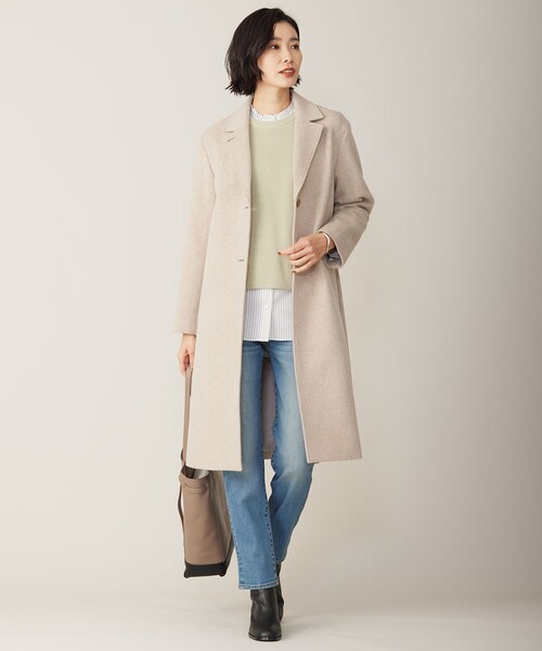 ニット セーター 「WEB限定カラーあり・洗える」CLEAR COTTON