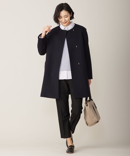 ニット セーター 「WEB限定カラーあり・洗える」CLEAR COTTON