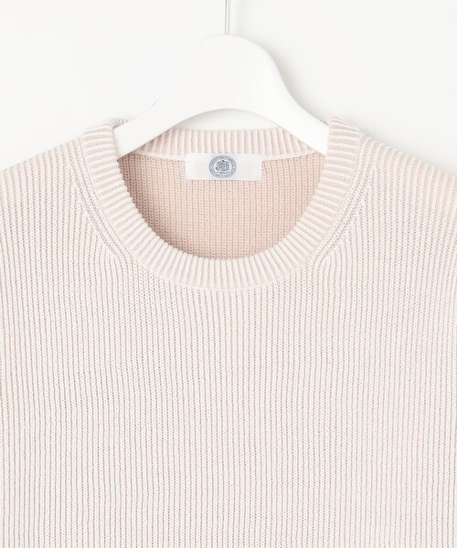 ニット セーター 「WEB限定カラーあり・洗える」CLEAR COTTON BLEND サイドスリット ニット レディース ニット セーター 「WEB限定カラーあり・洗える」CLEAR COTTON
