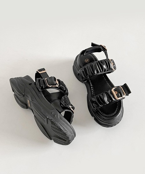 Shoes in Closet（シュークロ） 厚底 スポーツサンダル サンダル +6.5