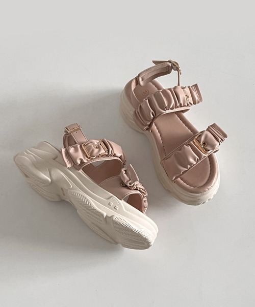 Shoes in Closet（シュークロ） 厚底 スポーツサンダル サンダル +6.5