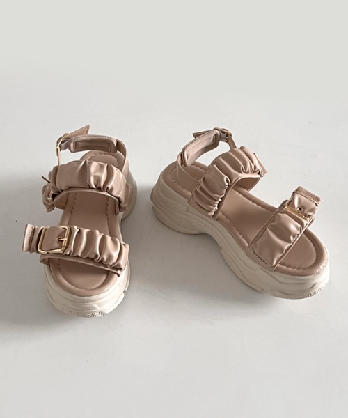 Shoes in Closet（シュークロ） 厚底 スポーツサンダル サンダル +6.5