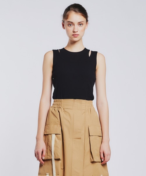ESSENTIAL（DOUBLE STANDARD CLOTHING） tシャツ レイヤード