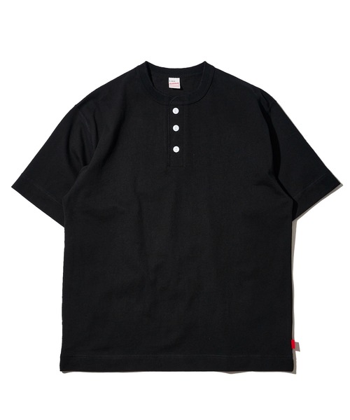 Healthknit（ヘルスニット） ヘンリーネック tシャツ 「Healthknit