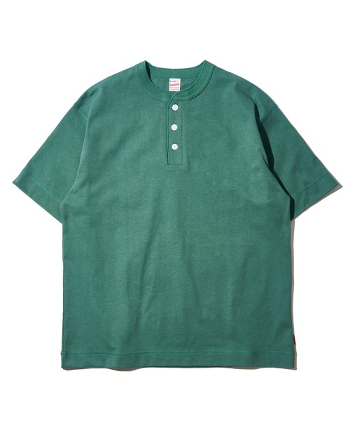 Healthknit（ヘルスニット） ヘンリーネック tシャツ 「Healthknit