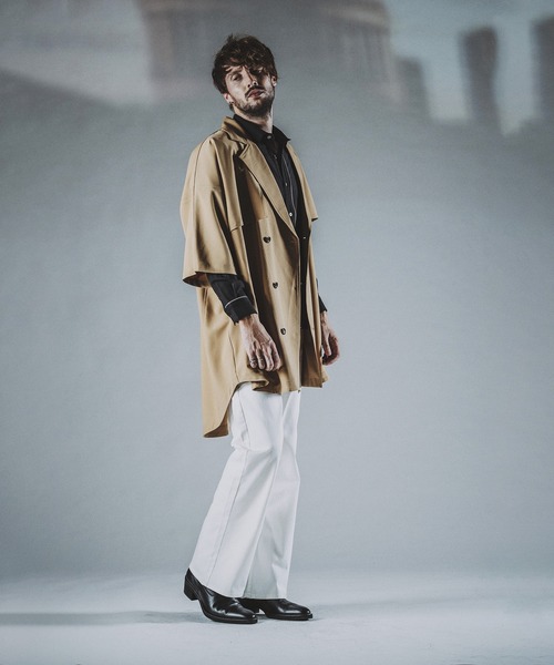 NO ID.（ノーアイディー） ポンチョ 「NO ID.」Dolman Half Sleeve