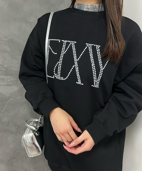 eimy istoire ワンピース EIMYロゴスウェットミニワンピース