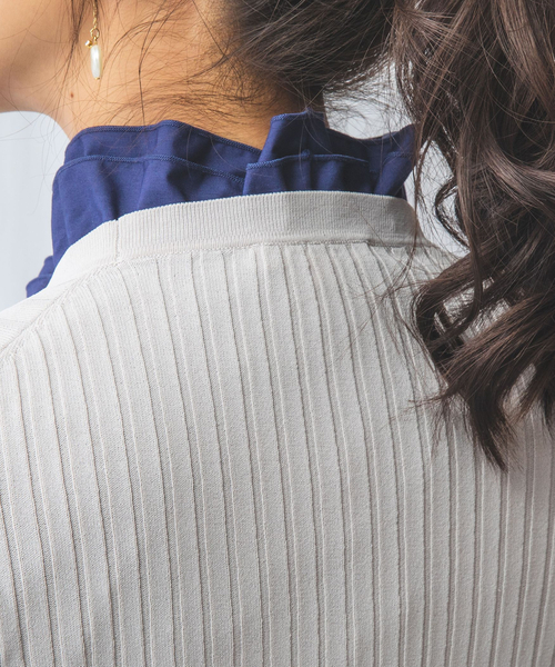 NARACAMICIE（ナラカミーチェ） ニット セーター 「NARACAMICIE」リブ