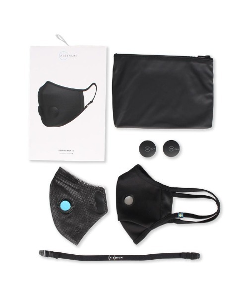 日用品/生活雑貨 AIRINUM AIRINUM（エリナム） マスク AIRINUMURBAN AIR MASK 2.0 : ZOZOTOWN