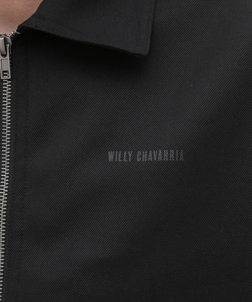 コート ジャケット 「WILLY CHAVARRIA / ウィリー チャバリア」ZIP UP BLOUSON メンズの画像