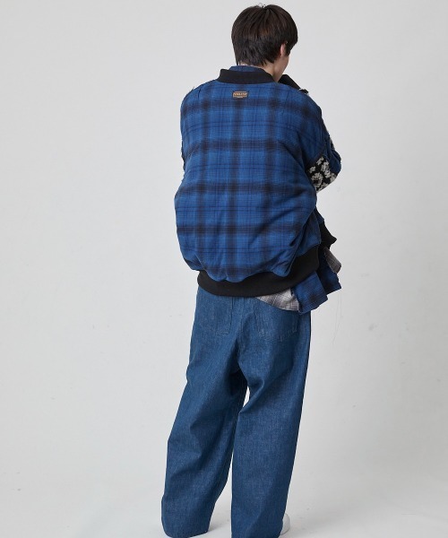 DISCOVERED（ディスカバード） ma1 ma-1 DISCOVERED PENDLETON CROCHET
