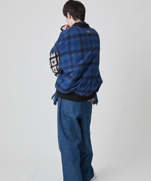 DISCOVERED（ディスカバード） ma1 ma-1 DISCOVERED PENDLETON CROCHET