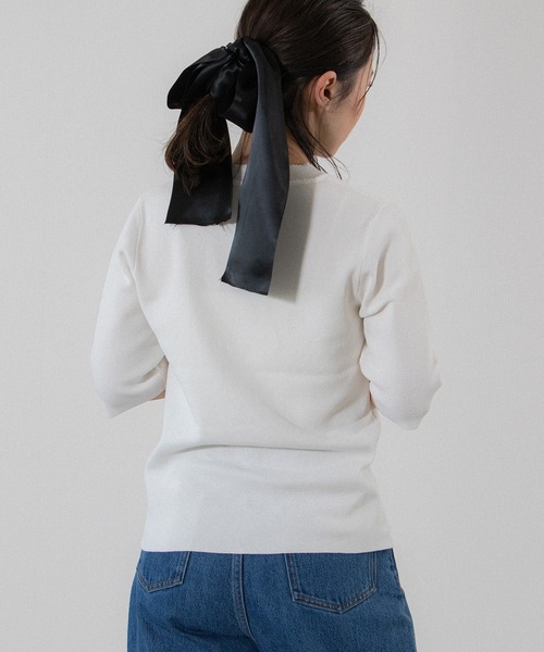 ニット セーター Sirin定番 5分袖ニットトップス レディース Sirin ニット セーター Sirin定番 5分袖ニットトップス