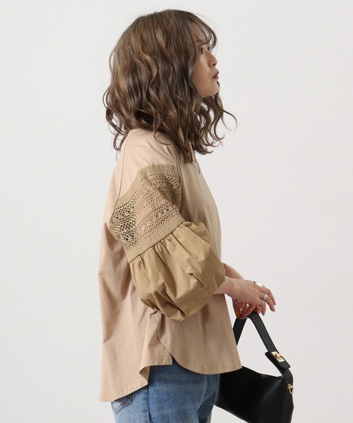 tシャツ Eglantine バルーン袖プルオーバー レディース EGLANTINE tシャツ Eglantine バルーン袖プルオーバー