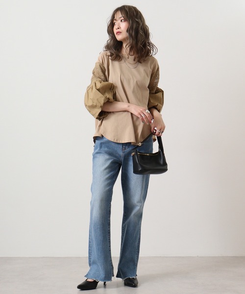EGLANTINE tシャツ Eglantine バルーン袖プルオーバー