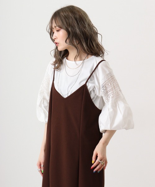 tシャツ Eglantine バルーン袖プルオーバー レディース EGLANTINE tシャツ Eglantine バルーン袖プルオーバー