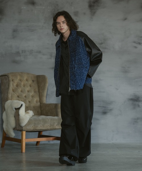 Casper John 　ハンティングデニムスタジャン Casper John スカジャン Hunting denim stadium jacket