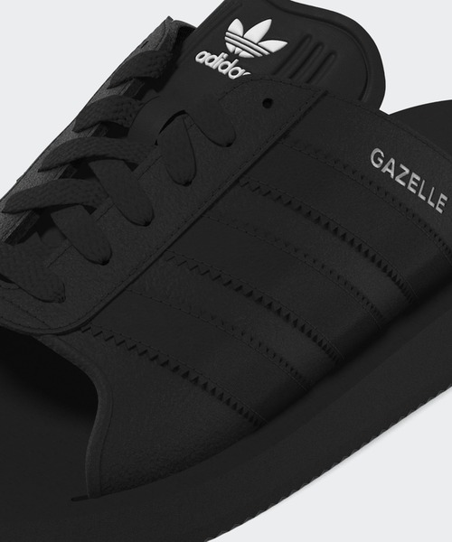 サンダル・ミュール adidas gazelle beach black adidas/アディダス GAZELLE BEACH W サンダル（サンダル