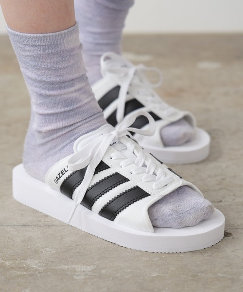 サンダル ADIDAS GAZELLE BEACH W 4FK1191 adidas/アディダス GAZELLE BEACH W サンダル（サンダル
