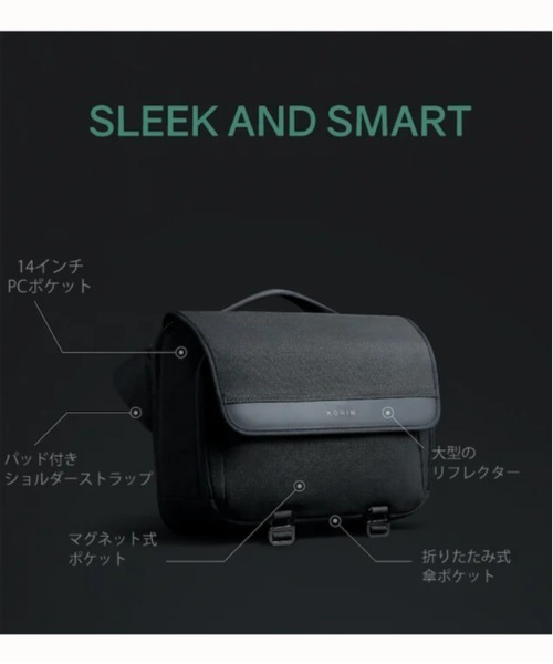 ウエストポーチ 「KORIN DESIGN/コリンデザイン」 CLICKSLING X メンズ レディースの画像
