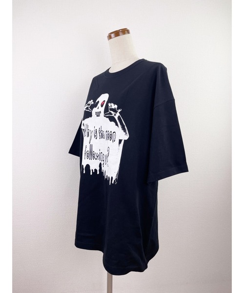 WORLD WIDE LOVE! tシャツ ホラーマンBIG Tシャツ レディース