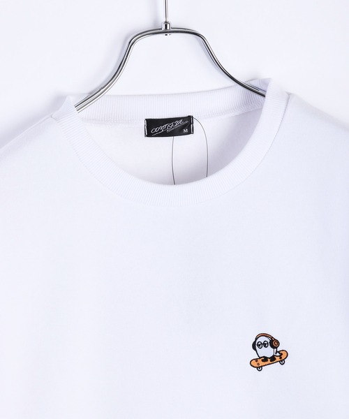 WESTSEA（ウエストシー） トレーナー スウェット スケボーおばけ 刺繍