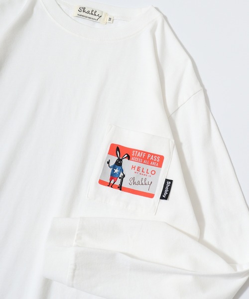FUNALIVE（ファンアライブ） tシャツ SHABBY プリント長袖Tee unisex 
