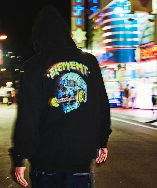 パーカー ELEMENT レディース ACOMPANY ZIP HOOD WO パーカー 「2024年秋冬モデル」/エレメントバックプリントジップアッ ELEMENT eden パーカー レディース ACOMPANY ZIP HOOD WO 「2024