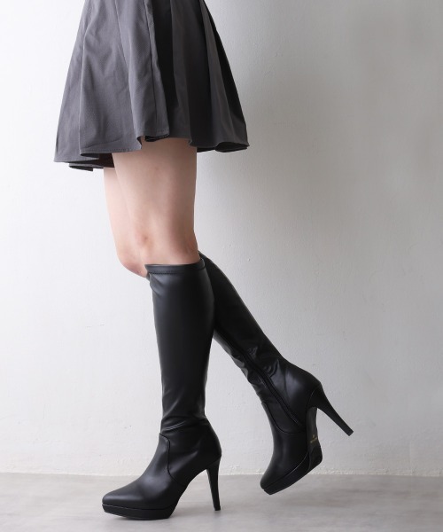 DEMETER（デメテル） ブーツ ポインテッドトゥ プラットフォーム