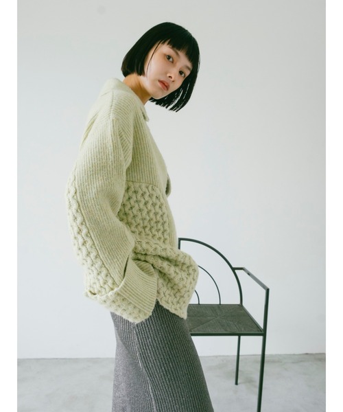 ニット Skipper Neck Knit レディース : 88004816 : ZOZOTOWN Yahoo!店 
