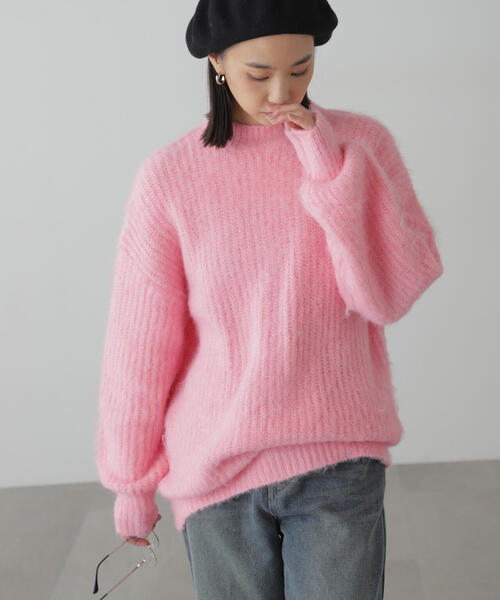 FREE'S MART（フリーズマート） ニット セーター ミックスシャギー