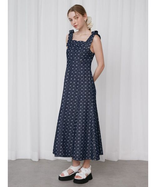 フラワーワンピース フラワーレースワンピース 49AV JUNKO SHIMADA｜クロスプラス