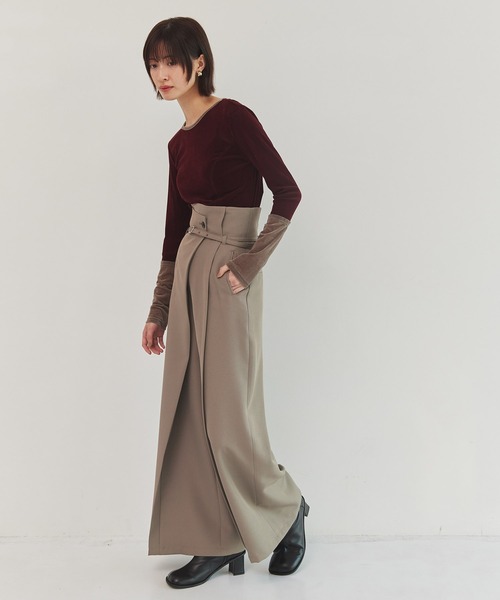 新品★UNITED TOKYO ユナイテッドトウキョウ　バイカラープルオーバー UNITED TOKYO（ユナイテッドトウキョウ） tシャツ バイカラーベロア