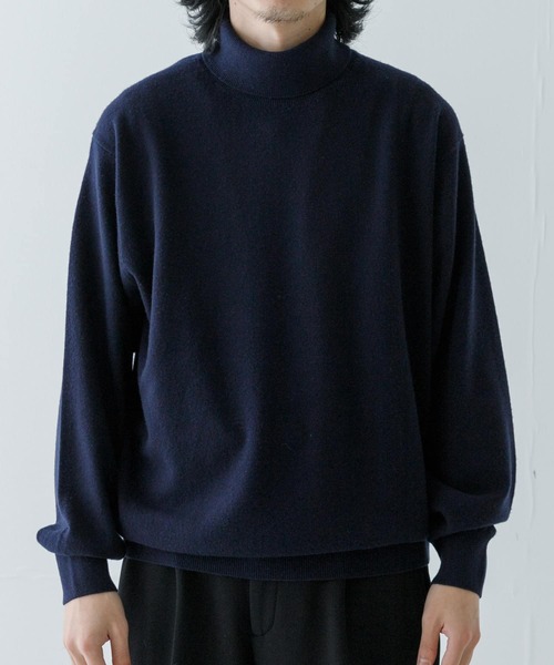 Yonetomi NEW BASIC セーター ニット Yonetomi NEW KNIT TURTLE