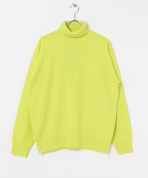 トップス Yonetomi NEW BASIC KNIT TURTLE PULLOVER Yonetomi NEW BASIC セーター ニット Yonetomi NEW KNIT TURTLE
