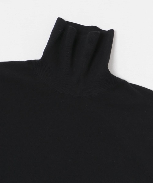 トップス Yonetomi NEW BASIC KNIT TURTLE PULLOVER Yonetomi NEW BASIC セーター ニット Yonetomi NEW KNIT TURTLE