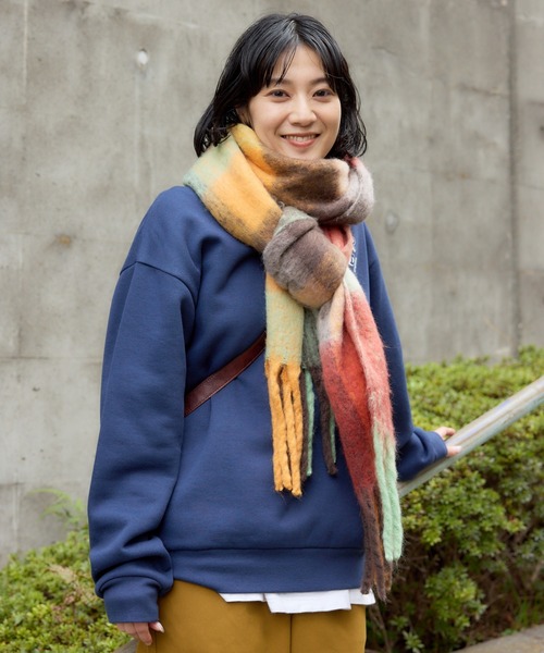 Tenderloin STOLE DOT グリーン マフラー Tenderloin STOLE DOT グリーン マフラー