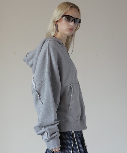 PRANK PROJECT アイレットフーディパーカー Pre-Order】アイレットフーディパーカー / Eyelet Hoodie