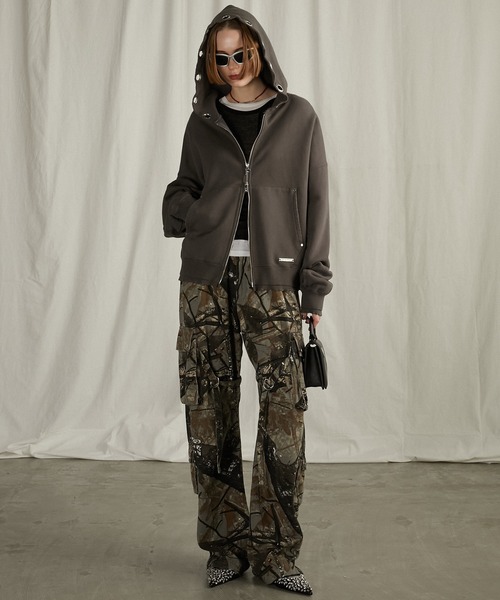 PRANK PROJECT アイレットフーディパーカー Pre-Order】アイレットフーディパーカー / Eyelet Hoodie