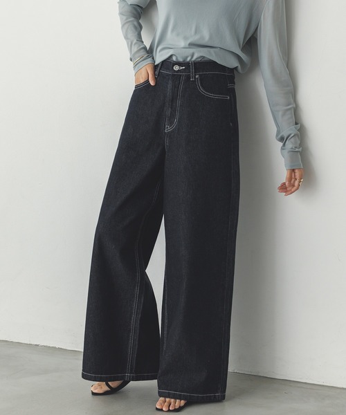 hunch ジーンズ デニム デニムパンツ 「WEB限定/別注」スラブ