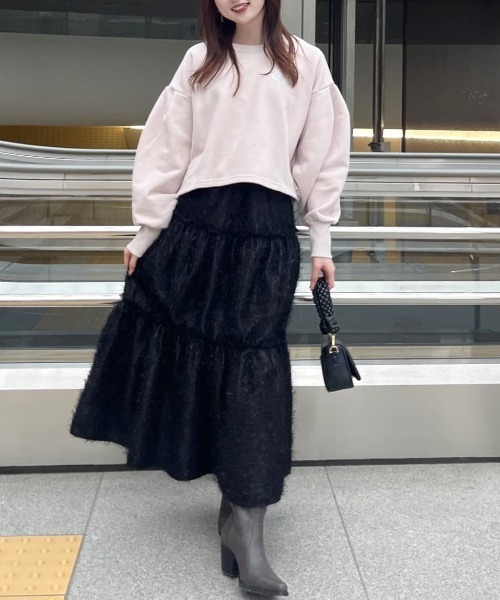 rienda（リエンダ） スカート ニュアンスバリエーションジャスト