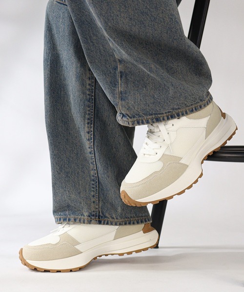 Dedes（デデス） スニーカー ローカット レトロスニーカー ユニ